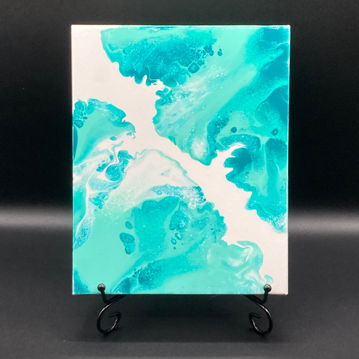 8" x 10" Sea Shell Flow Canvas