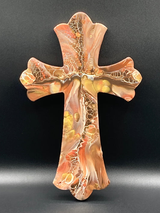 12" Copper Cross III