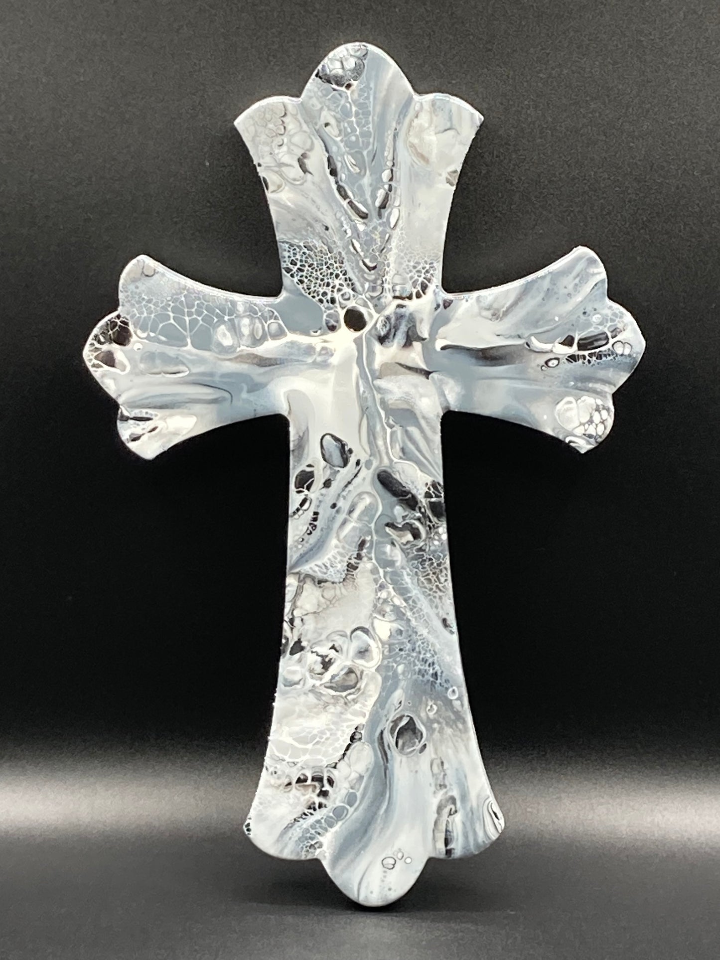 12" Silver Cross I