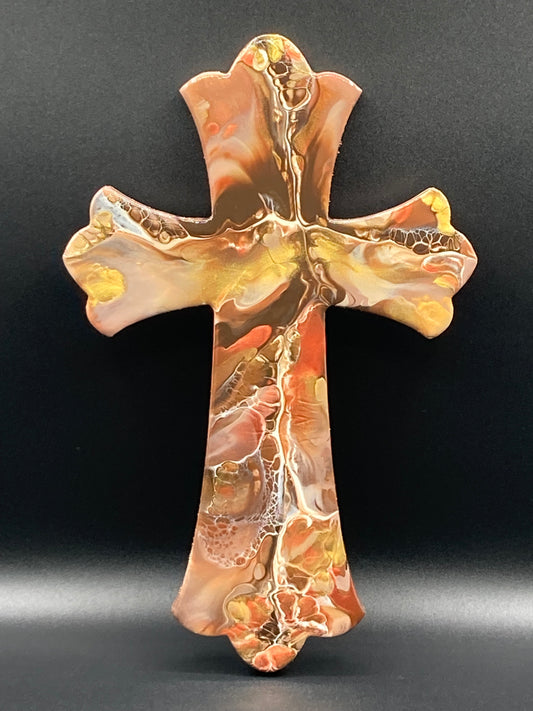 12" Copper Cross II