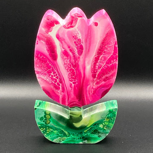 7" Pink Tulip